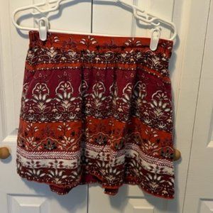 Loft floral skirt